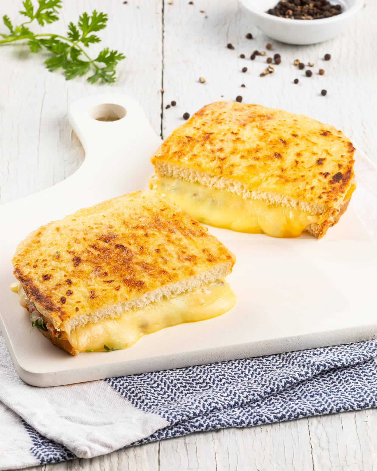Artisanal Brioche Grilled Cheese